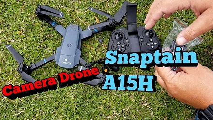 Snaptain A15H drones with cameras