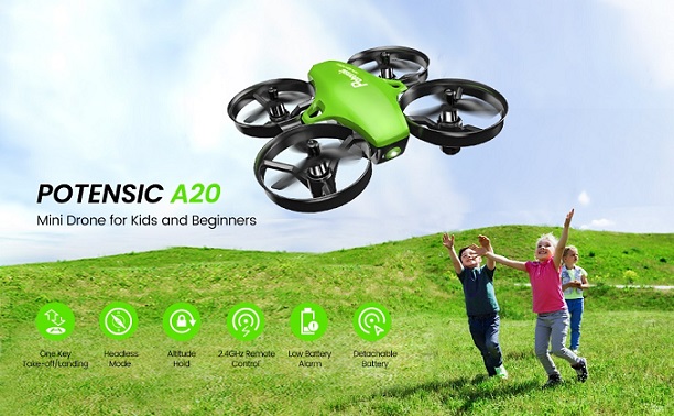 Potensic A20 Mini Drone - best drones for beginners on a budget